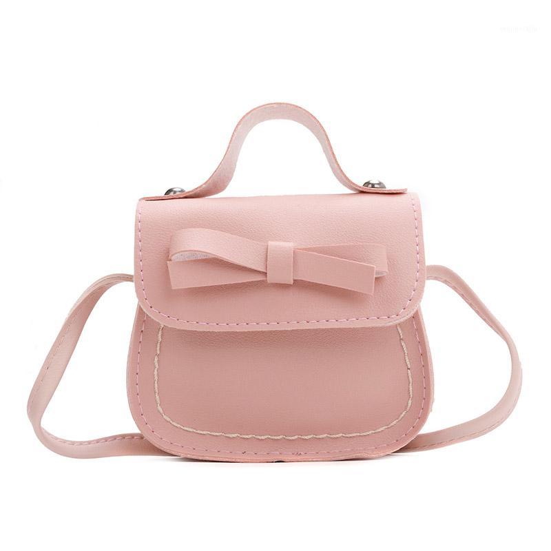 

2020 Brand New Toddler Baby Messenger Bags Children Kids Girls Princess Shoulder Bag Handbag Solid Bowknot Princess Coin Purses1, Blue