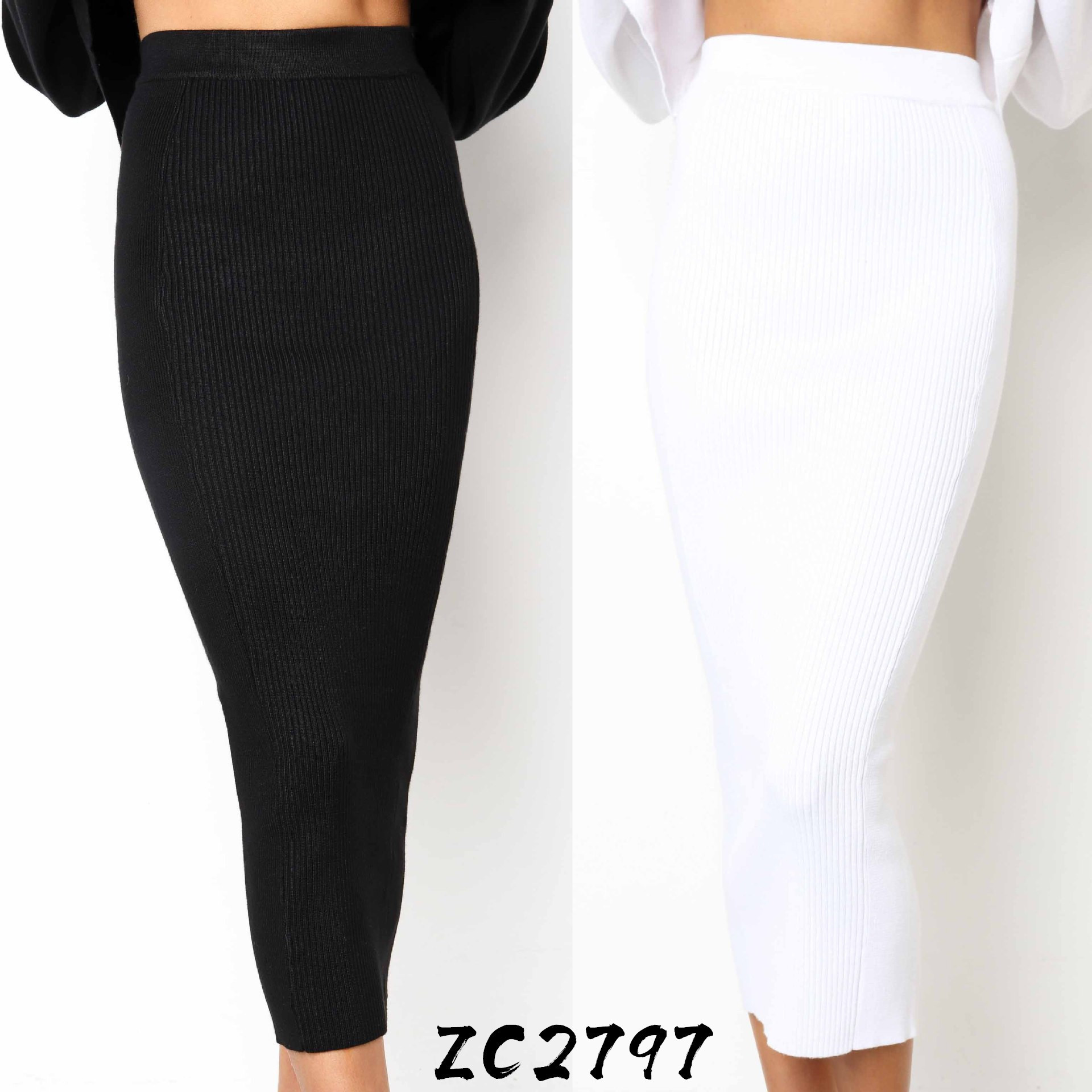

LOSSKY Knitted Autumn Bodycon Long Skirt Sexy Black White High Waist Tight Women Maxi Elegant Party Club Wear Pencil Skirts 201110, Mlt2797white