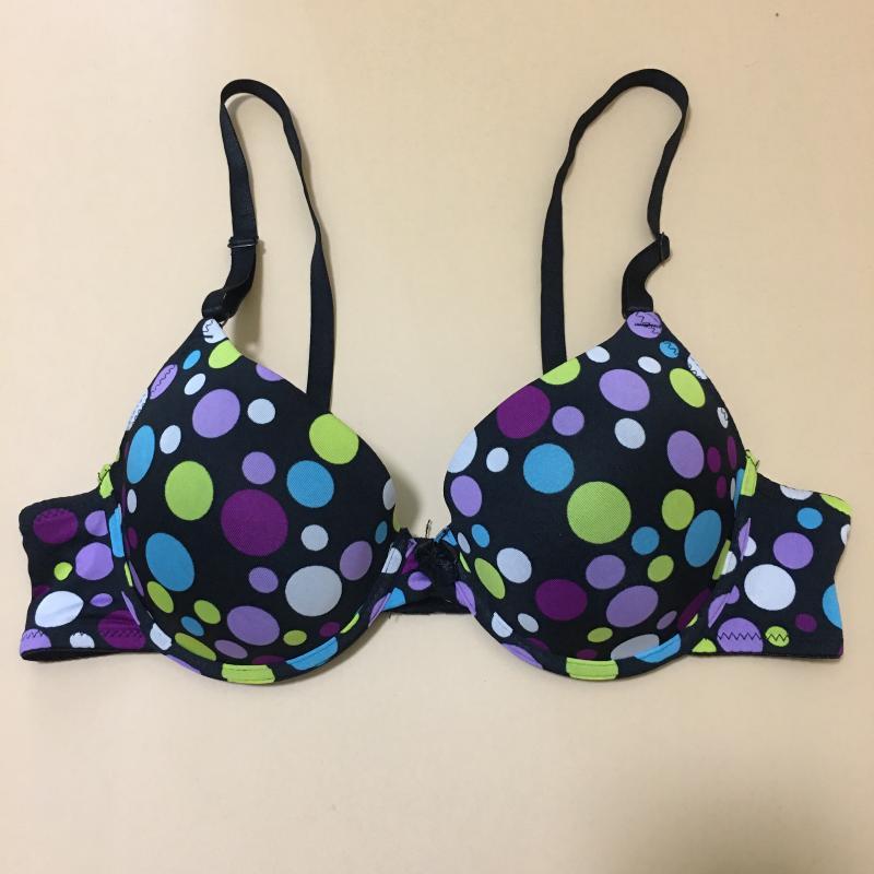 

Push Up Bra Women 3/4 Thin Cup Underwire Big Cup Plus Size Printed Adjusted Strap Back Closure Lingerie Intimates Bras Wholesale, Color 6