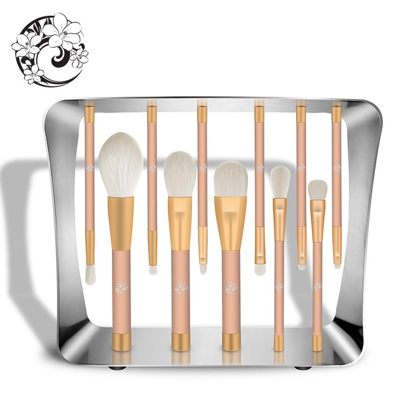 

ENERGY Brand Professional 11pcs Magic Makeup Wool Fiber Hair Magnet Brush Set Brochas Maquillaje Pinceaux Maquillage cs1