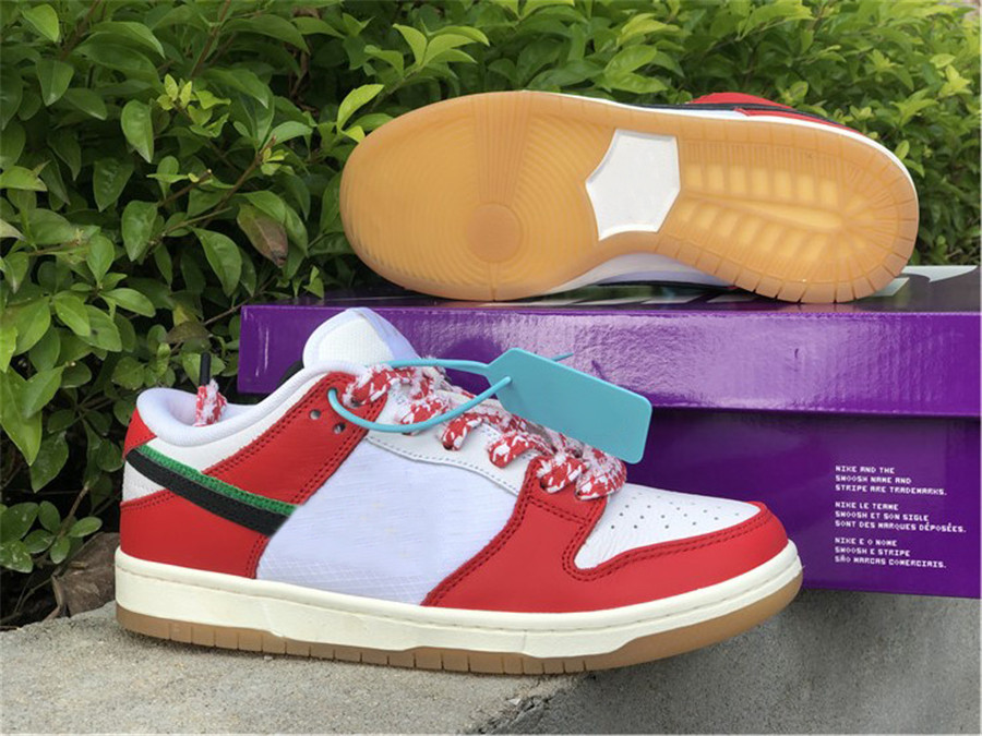 

Authentic Frame Skate x SB Dunk Habibi Low Skateboard Shoes Men Women Chile Red White Lucky Green Black Zapatos Outdoor Sneakers CT2550-600