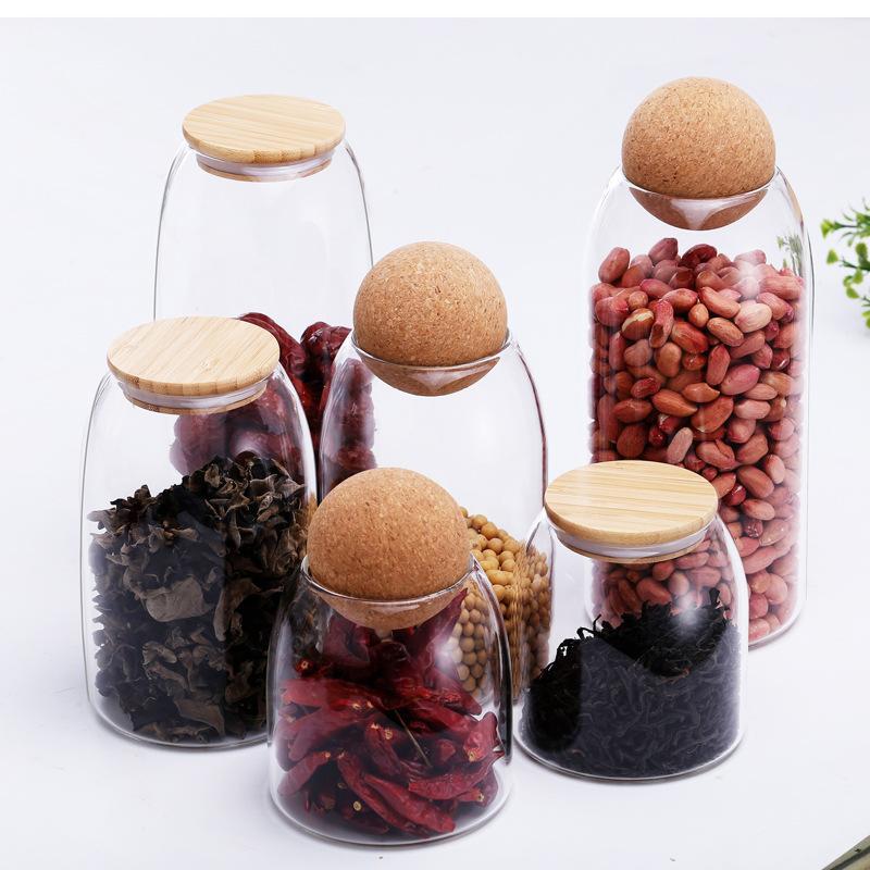 

High Borosilicate Multi-Grain Storage Tank Gift Necessities cereal container container storage glass1