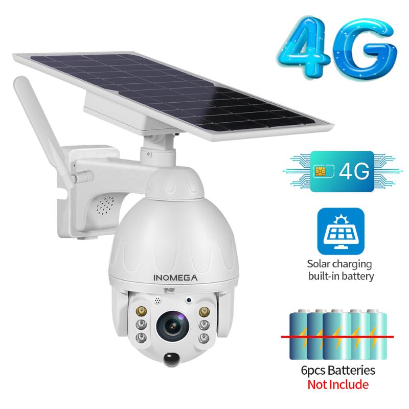 

INQMEGA 4G Low Power Solar camera 1080P HD Dual audio Voice Intrusion Alarm Solar Panel Cameras Outdoor Monitoring Waterproof