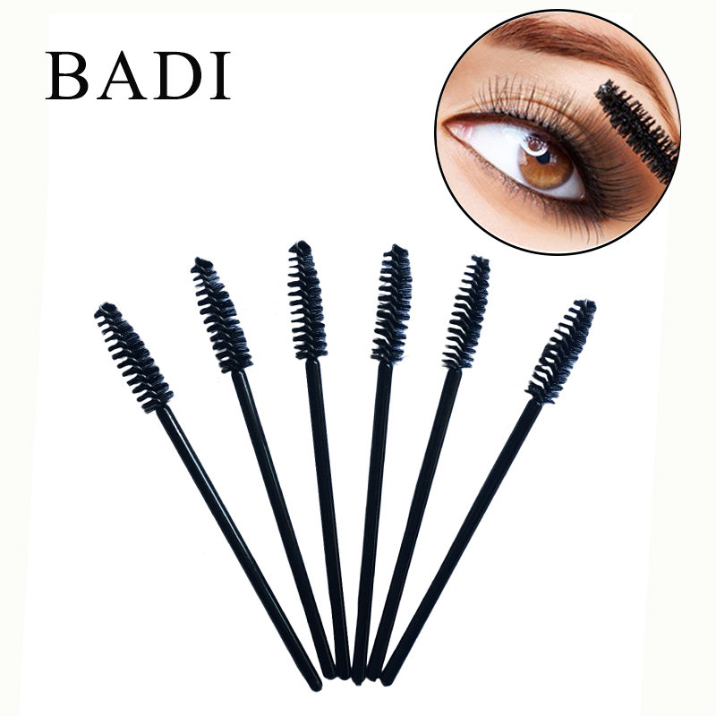 

50pcs Disposable Mascara Wands Micro Eyelash Eyebrow Brush Professional Makeup Handle Applicator Beauty Cosmetic Tools Supplies