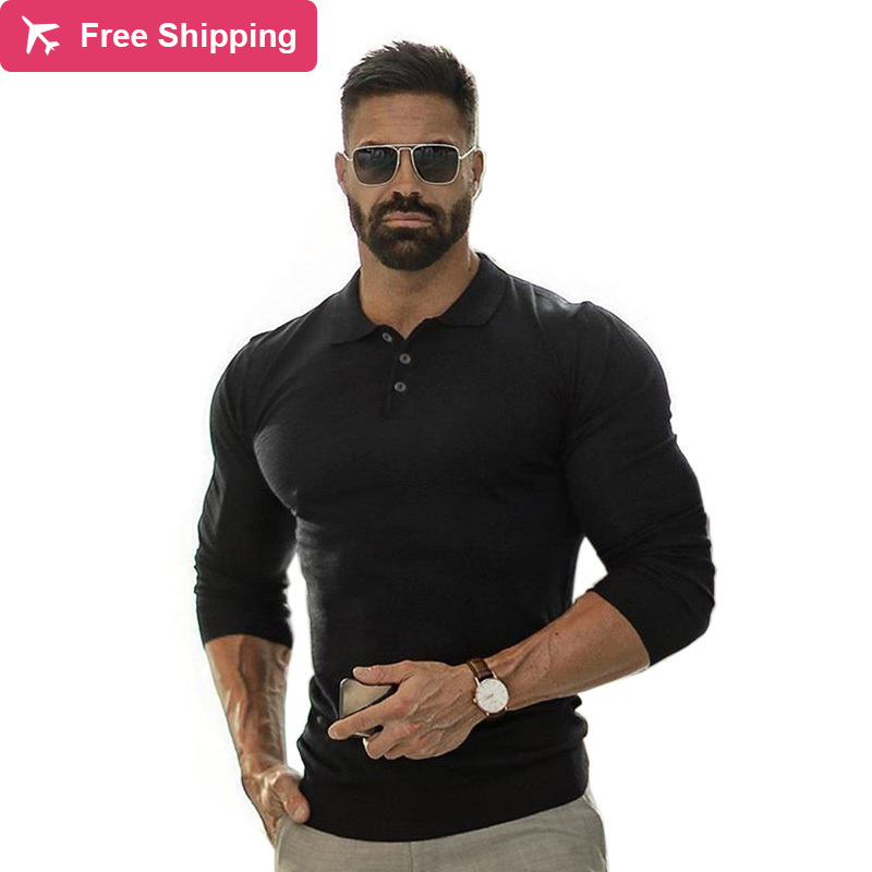 

2021 New Men Tshirt Long Sleeves Male Running Thin Tops Sweat Clothes Gymnasium Shirts Training Tshirts Ftov, White