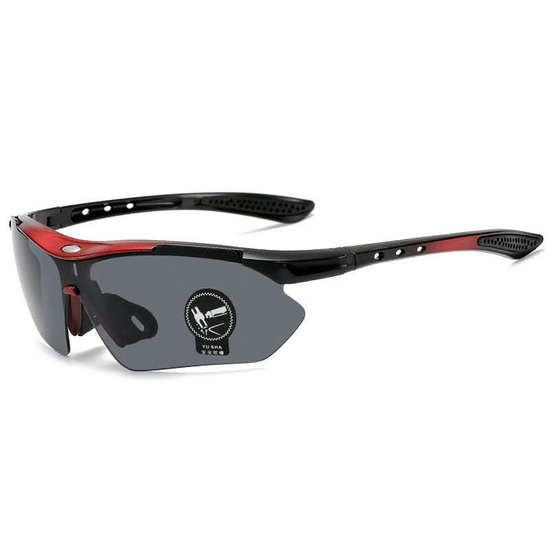 

2021 New style cycling glasses for men and women outdoor sports sunglasses integrated lens windproof UV-proof night vision sunglasses
