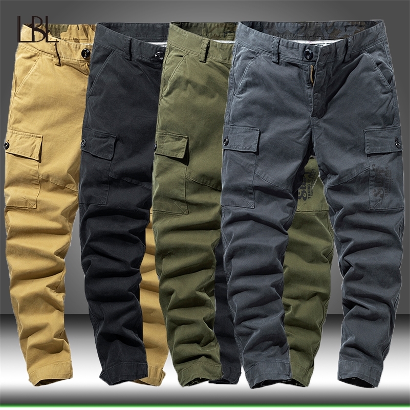 

Side Pockets Cargo Harem Joggers Pants Men Hip Hop Casual Streetwear Sweatpant Trousers Male Multi-pocket Cotton Jogger Pants 201110, Bl9021blue