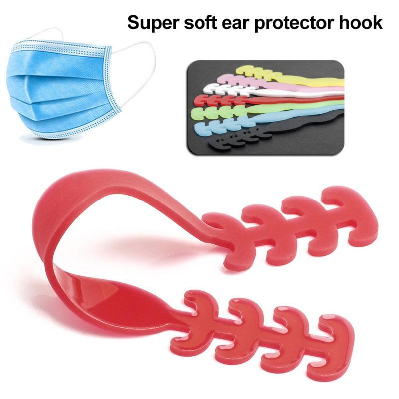 

10pcs mascaras faciais gripe Hooks Mask Ear Grips Extension Hook Face Masks Buckle Holder Extension button Mask Accessories