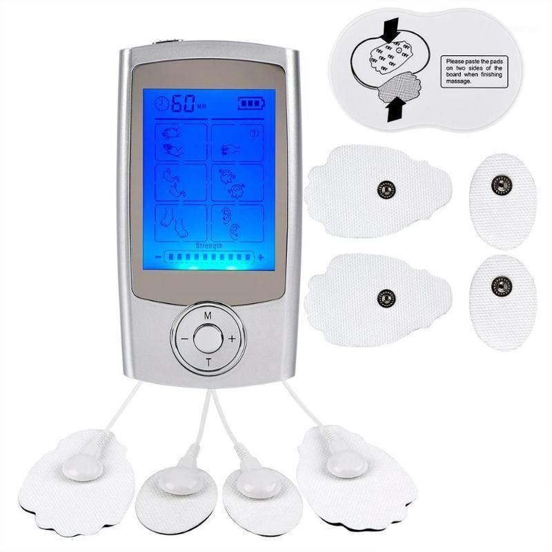

Tens Unit Muscle Stimulator Rechargeable Electric Massager for Pain Relief with 16 Modes and 10 Pads1
