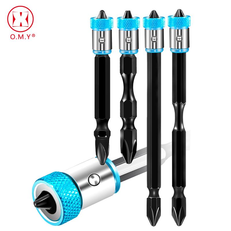 

S2 Anti Slip Electric Screwdriver Bit Set Bits Magnetic Bits Slotted 65MM 110MM