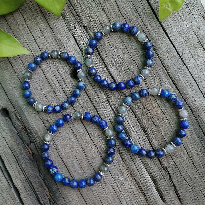 

8mm Natural Stone Beads,Prayer Bracelet,Lapis,Labradorite,Relax Mind,Calm,JapaMala Bracelet,Spiritual Jewelry,Meditation Beads1