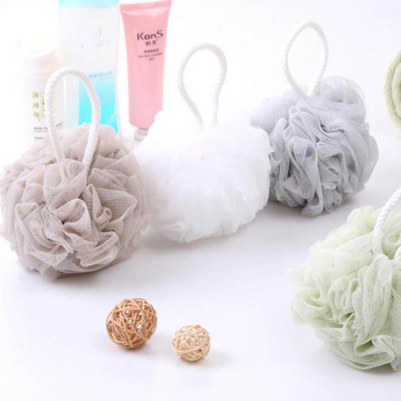 

Loofah Bath Ball Mesh Sponge 1 PC Milk Shower Accessories Bathroom Supplies PE Bath Flower Super Soft
