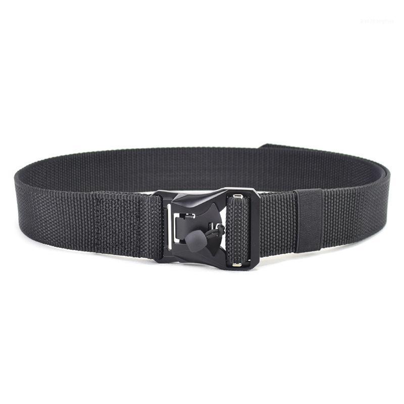 

Belts 4*100cm Alloy Buckle Nylon Easy Ralease Molle, Black;brown