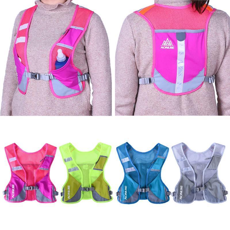 

Hydration Pack Backpack Vest Water Bottle For Outdoor Marathoner1, Rose red