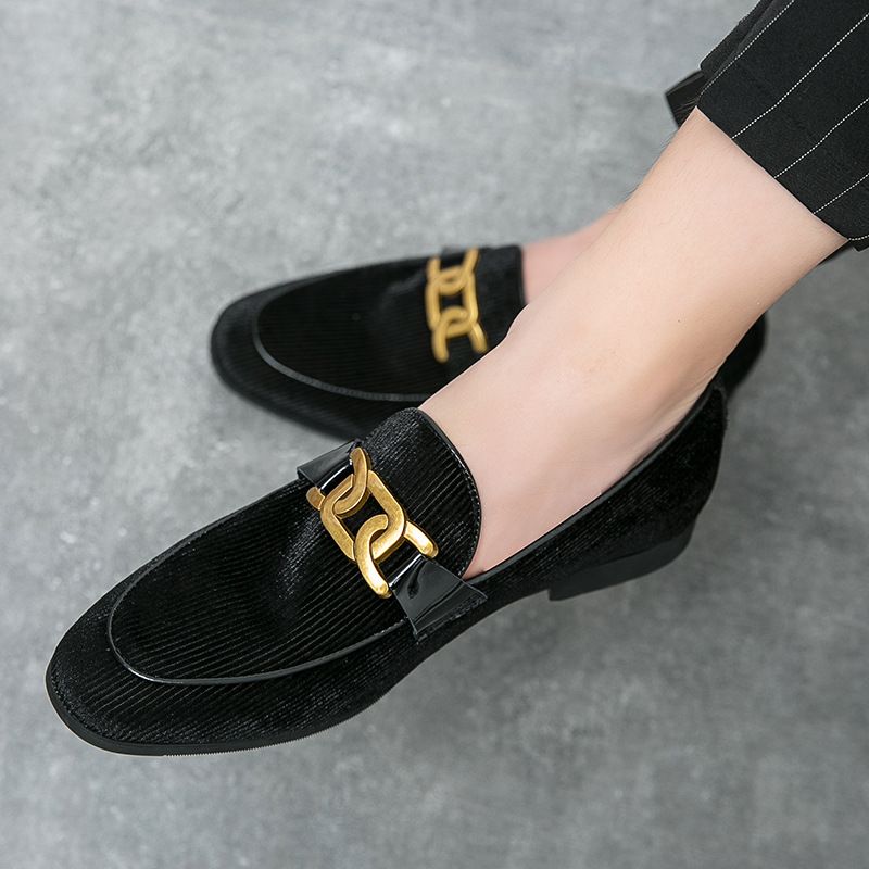 

Loafer Slip on 2021 New Solid Office Classic Comfortable Men Shoes Chaussures Pour Hommes Casual Dress Spring Autumn Round Toe DP112, Green