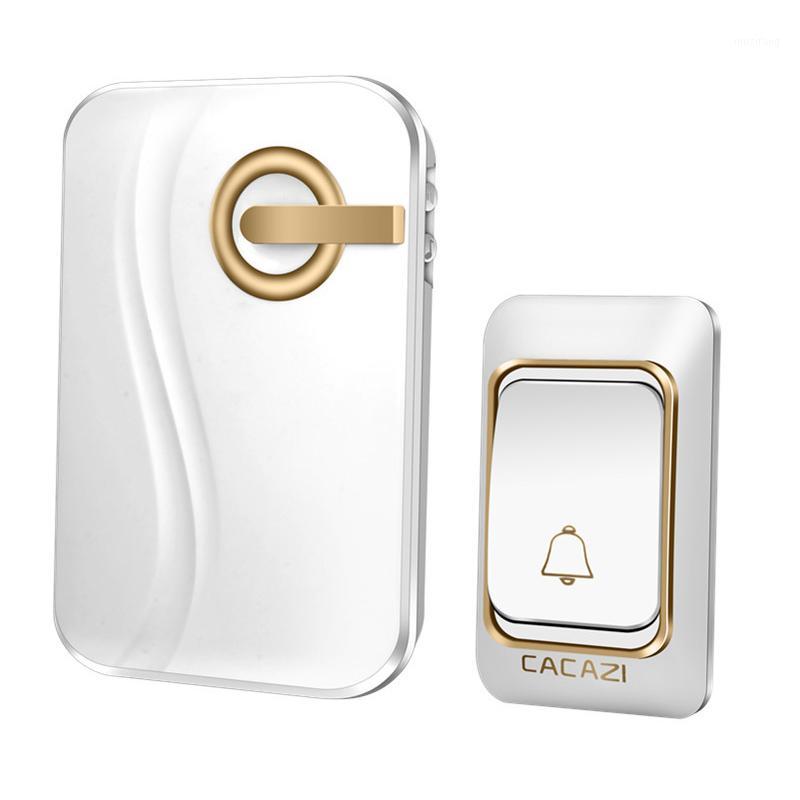 

Cacazi Wireless Doorbell Battery-Operated 200M Remote Waterproof 1 Transmitter 1 Receiver 36 Rings Door Chime Cordless Bell1