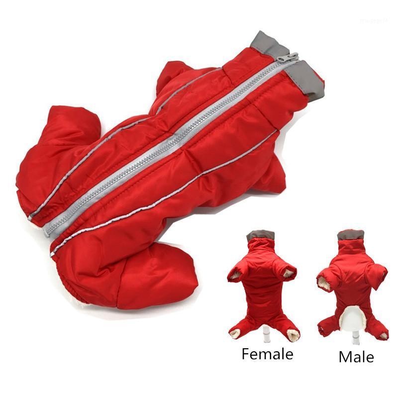 

Winter Clothes For Small Dogs Warm Fleece Puppy Pet Coat Jacket Waterproof Reflective Dog Jumpsuits Chihuahua Clothing Overalls1, Rose