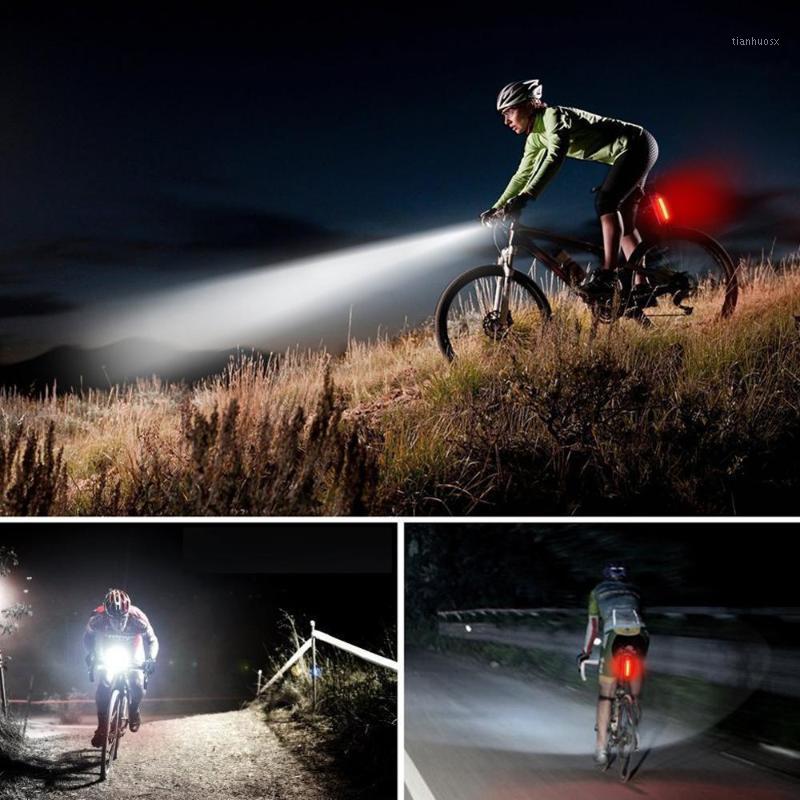 

Bicycle Light LED cycling Front Light LED Bike Lamp Safety Waterproof With Taillight1