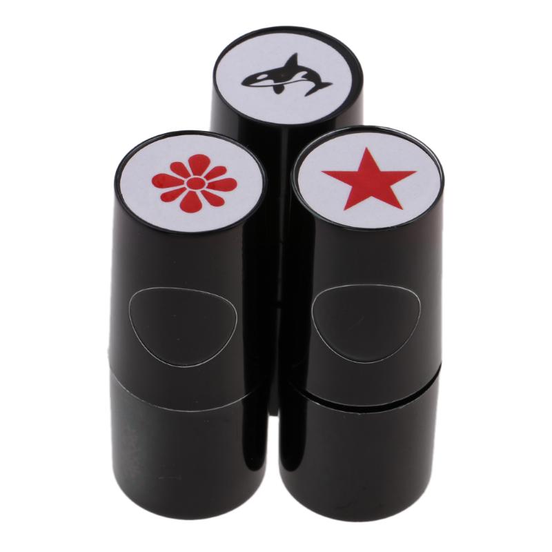

Long Lasting Golf Ball Stamper Marker Stamp Whale Star Flower Shape for Golfer Learner Club Giveaways Prize Bonus Souvenir