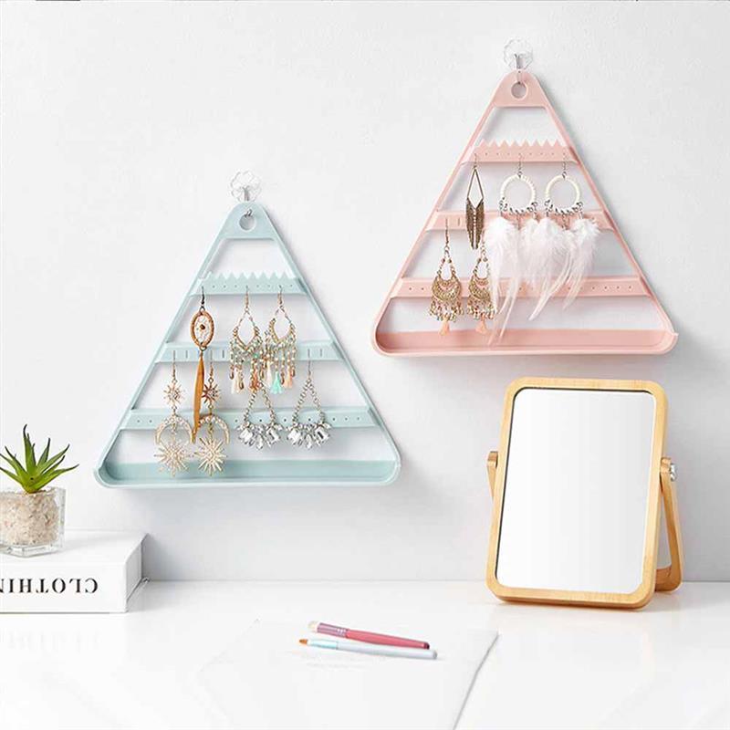 

New Jewelry Storage Rack Wall Earring Jewelry Organizer For Earrings Pendants Bracelets Display Stud Earrings Holder