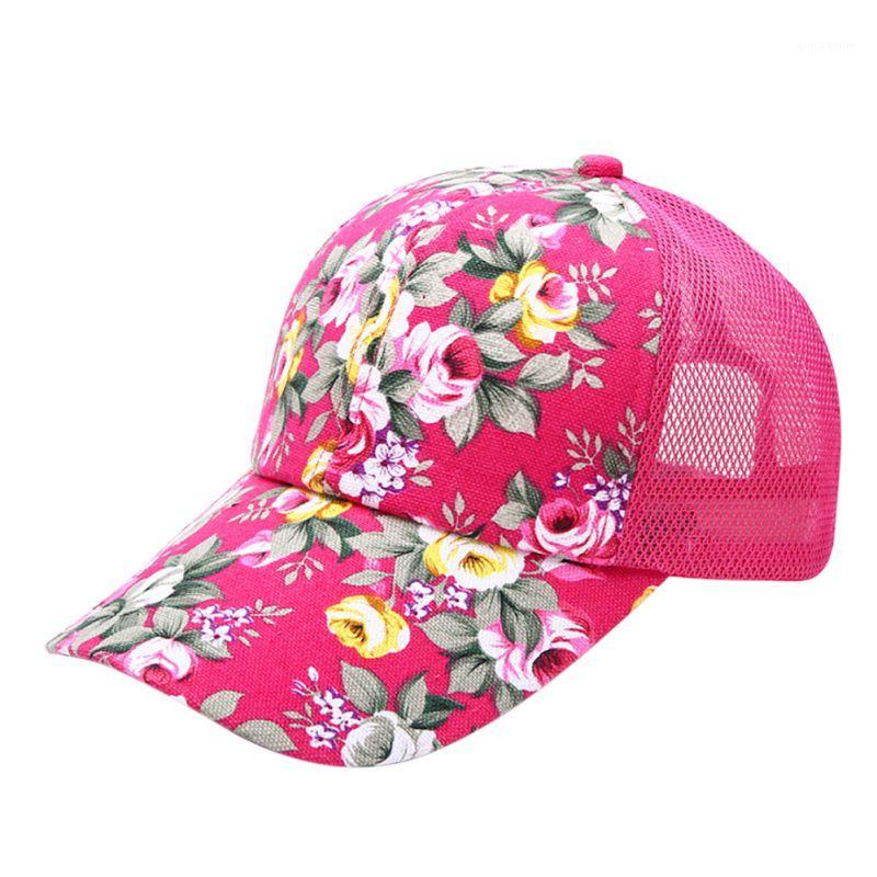 

Mesh Cool Outdoor Sun Cap Summer Women Female Floral Hat Hiking Cap Sports Sun Hat 6 Colors High Quality 20201