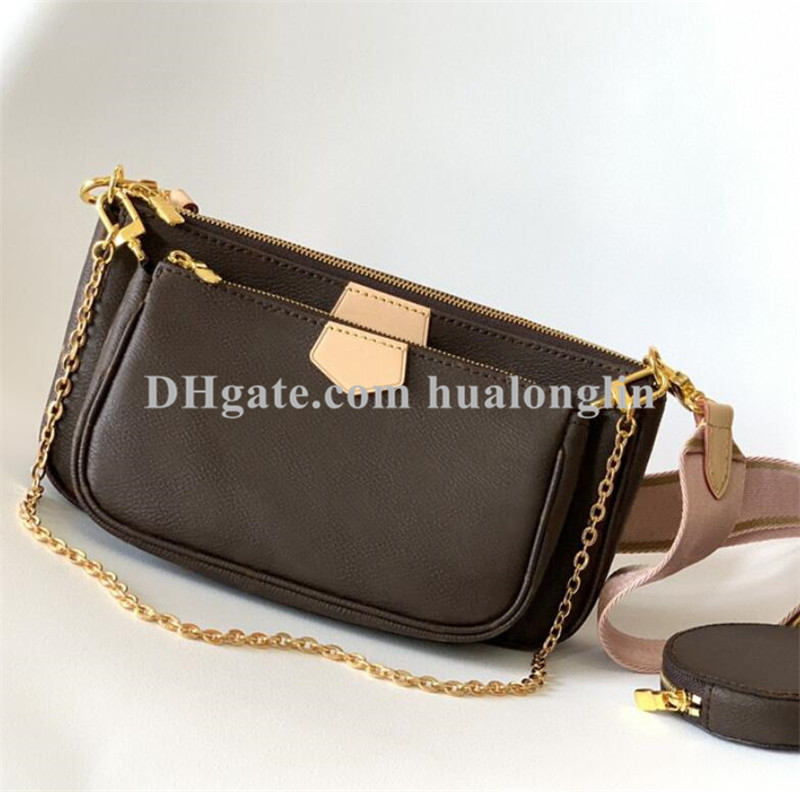 

High Quality Women bags handbag purse original box date code serial number flowermulti pochtte