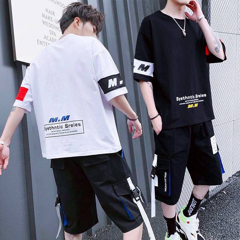 

Oversized Japan Hiphop T Shirts Men T-shirt Cotton Loose Tee Shirt Casual 2019 Cool Korean Black White Tshirt Streetwear Male kg-11