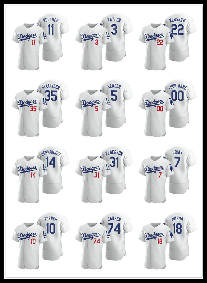

Los Angeles Dodgers MEN WOMEN YOUTH 50 Mookie Betts 7 Julio Urias 22 Clayton Kershaw 2020 Authentic baseball Jersey
