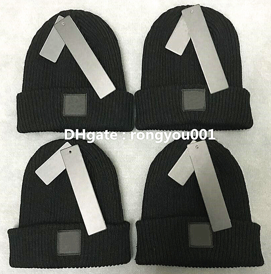 

Fashion Unisex Spring Winter Hats for Men women Knitted Beanie Wool Hat Man Knit Bonnet top quality Beanies hip-hop Gorro Thicken Warm Cap, Blue;gray