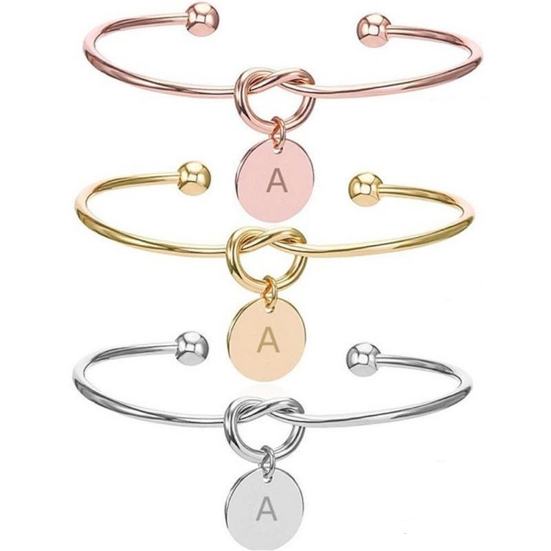 

Letters Bracelet Heart Bracelets for Women Girls Open Adjutsable Cuff Bangle Fashion bracelet Jewelry