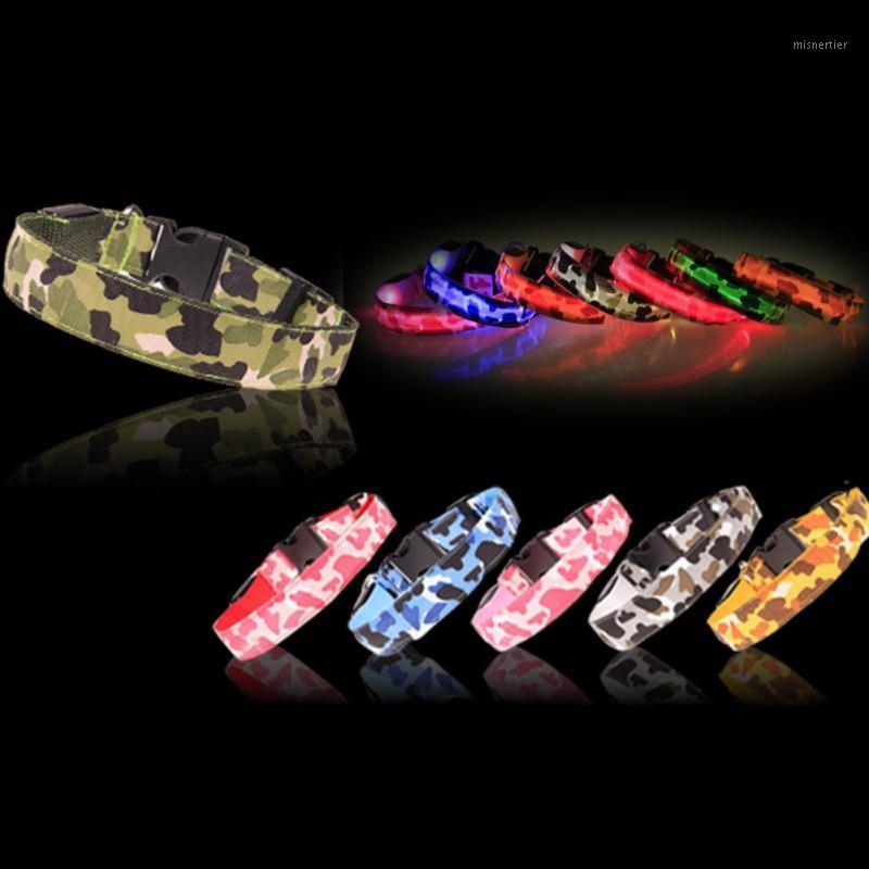

LED Dog Collar Night Safety Flashing Glow Pet Dog Cat Collar With USB Cable Charging Dogs Accessory USB Rechargeable1