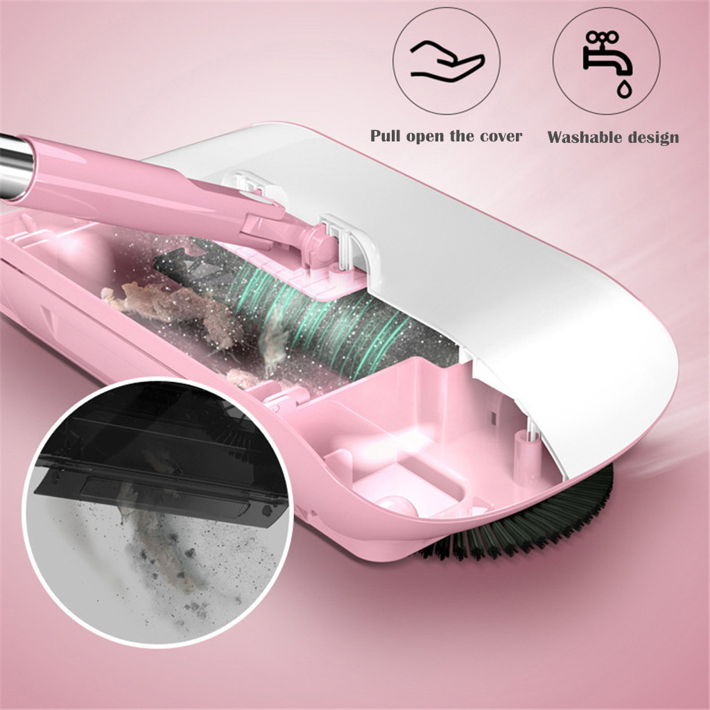 

Hand Push Sweeper Home Sweeping Mopping Machine Vacuum Cleaner high quality Hand Push Sweeper quick convenient cleaning work