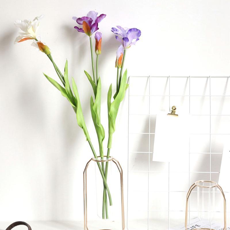 

Artificial Flower Bauhinia Home Decoration Wedding Holding Flower Wall Plant Wall Simulation Fake Decoration1, Purple