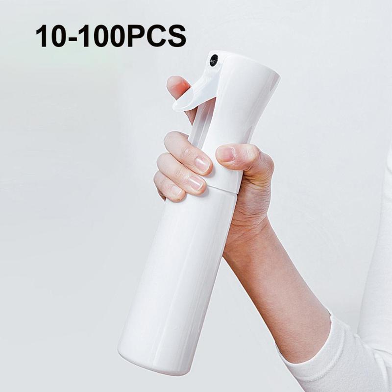 

10-100 PCS 300ml Portable Plastic Spray Bottle Transparent Makeup Moisture Atomizer Pot Fine Mist Sprayer Bottles ship by Fedex1
