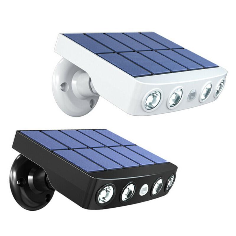 

2PCS LED Waterproof Solar Power PIR Motion Sensor Wall Light Outdoor Garden Lamp