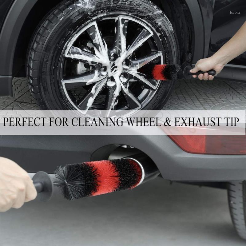 

OLOMM Car Tire Grille Wheel Engine Brush Wash Microfiber Cleaning Detailing Automotive Cleaning Tool1