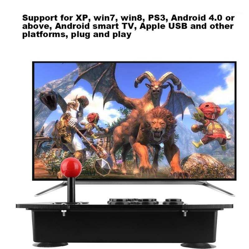 

Arcade Rocker Game Joystick 8 Button Game Handle Controller(Black)1