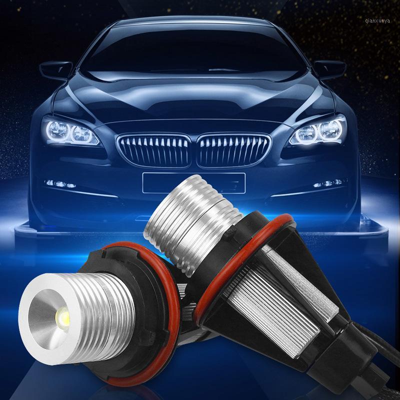 

2pcs/Pair Angel Eye E39 Car LED Headlight Lamp For Dropshipping 12V 5W 6000K White Auto Light Bulb 5 Colors Optional1