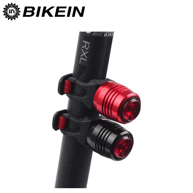 

BIKEIN MTB Bike Taillight Rainproof Riding Rear light Led USB Rechargeable Mountain Bike Cycling Light Taillamp Bicycle Lights1
