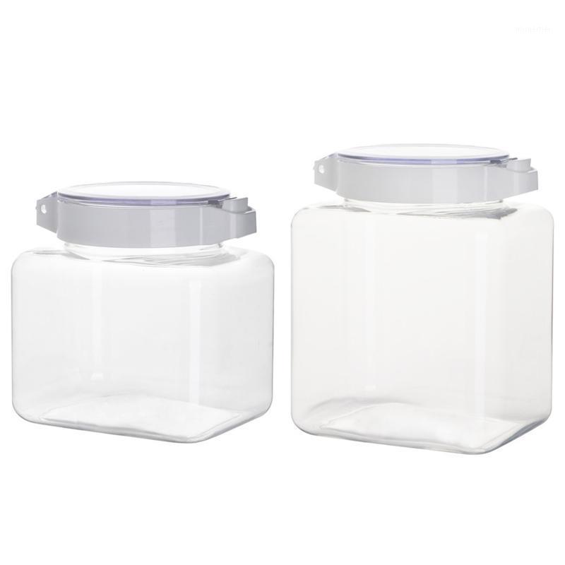 

900/1500ml Storage Container Plastic Kitchen Refrigerator Box Sealed 203F1