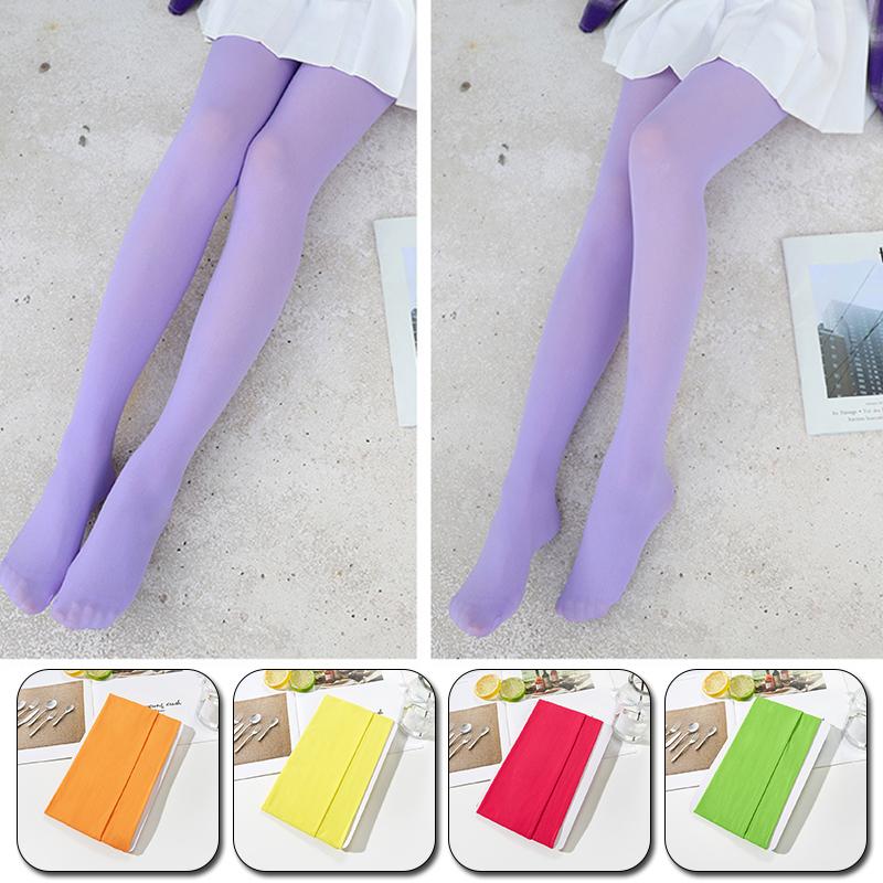 

Summer Spring Women Candy Color Warm Sexy Tights 80D Velvet Seamless Pantyhose Winter Velvet Medias Elastic Long Stocking