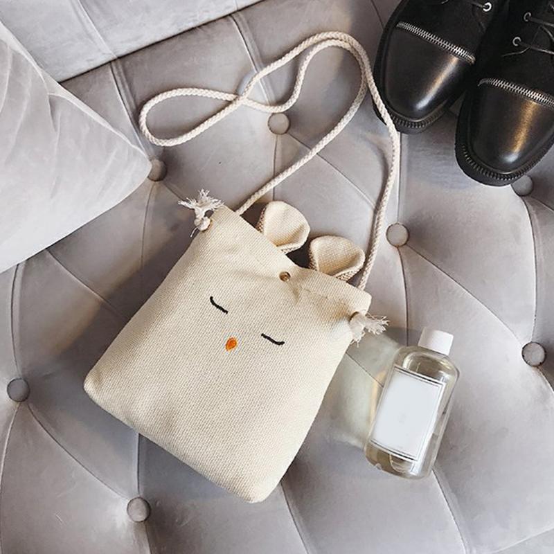 

Women Korean Style Crossbody Bag Phone Bag Cute Solid Casual Cotton Linen Fabala Pattern Cross Body Single Shoulder, Khaki
