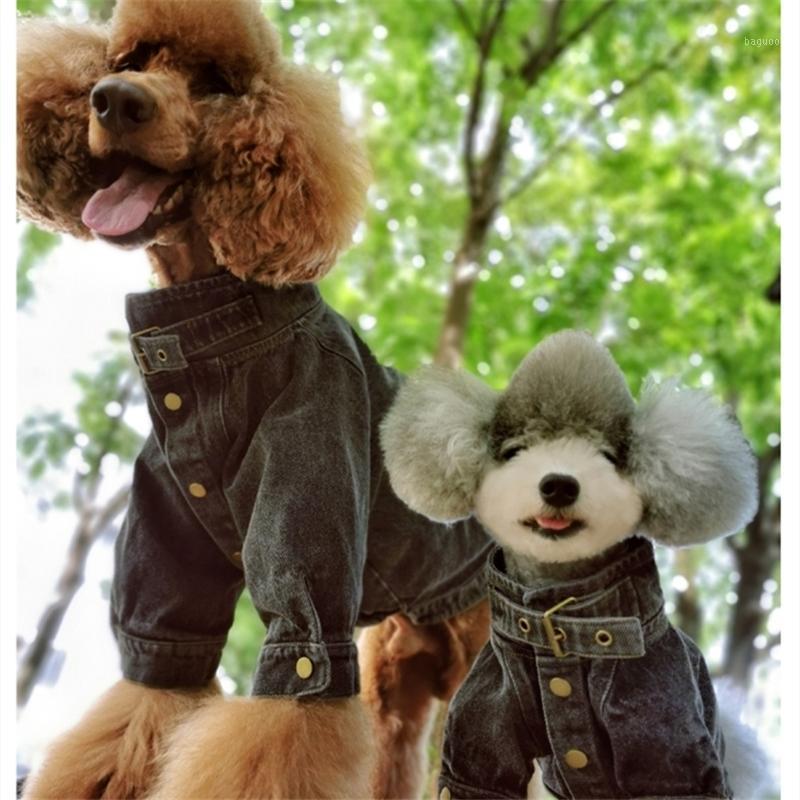 

Pets Dogs Cool Denim shirt For Small Puppy And Giant Poodle1, Color 2
