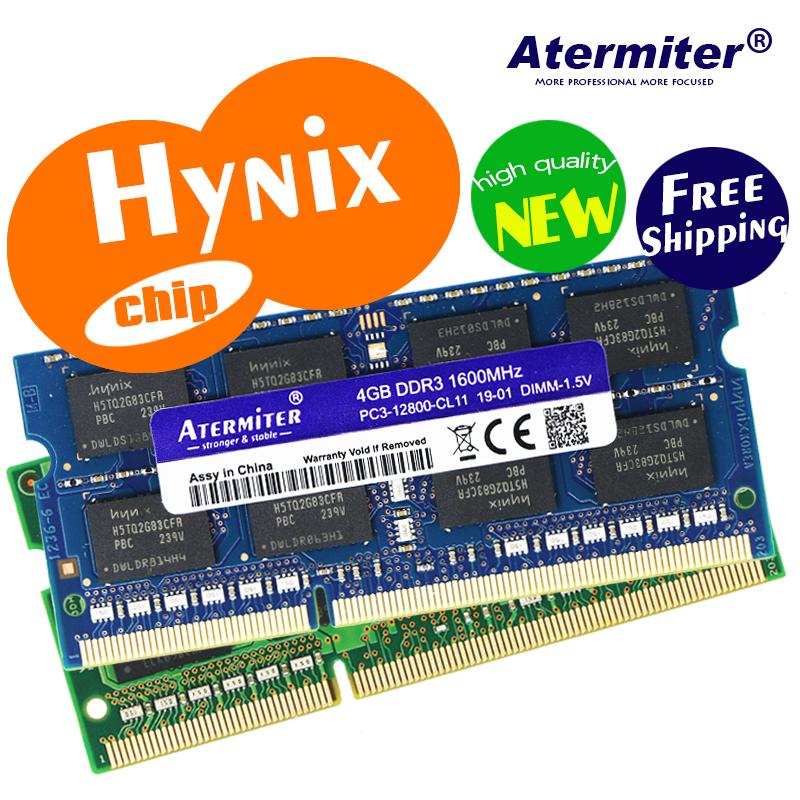 

hynix chip 8GB 4GB 2GB 1GB 4G 2G PC2 PC3 DDR2 DDR3 667Mhz 800Mhz 1333hz 1600Mhz 5300 6400s 8500 10600 Laptop memory notebook RAM