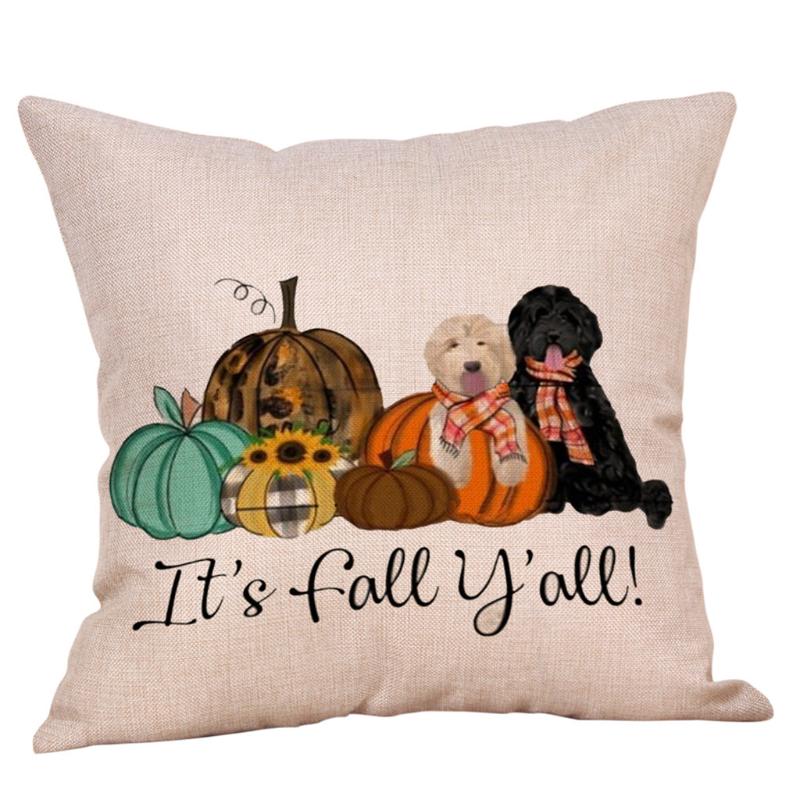 

Decorative Christmas Cushion Cover Red Home Decor Sofa Pillow Case Cover Seat Car Throw Pillowcase Christmas Decoration For Home