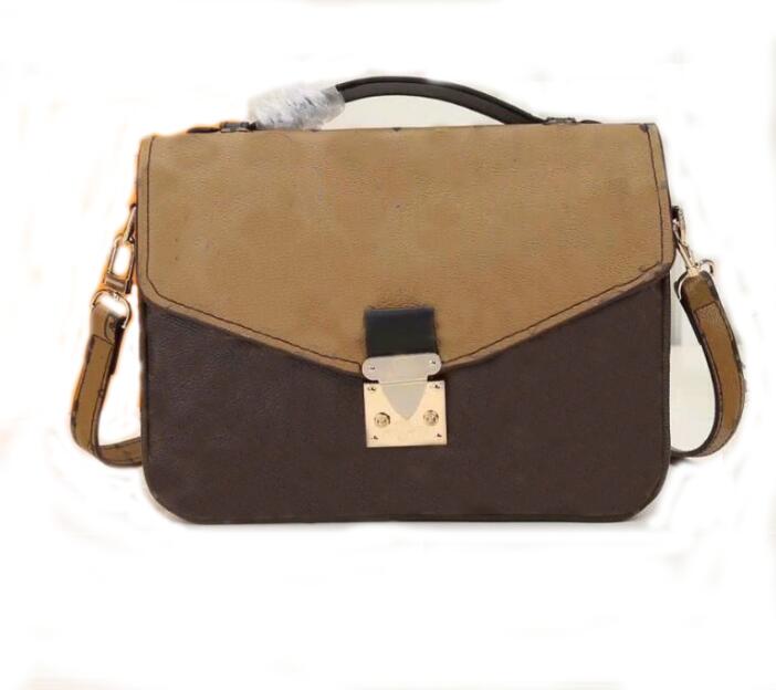 

2021 Free shipping high quality genuine brown fashion embossed leather women's handbag shoulder bags crossbody bags messenger bag, Old flower