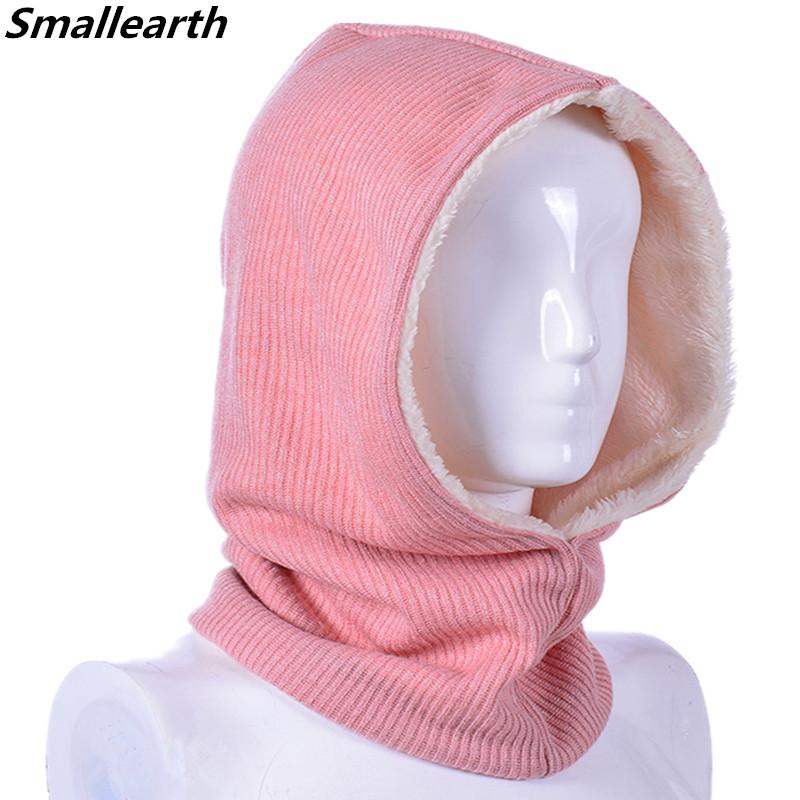 

New Winter Women Knitted Hats Beanies Men Scarf Skullies Beanies Winter Hats For Women Men Caps Gorras Bonnet Mask Brand
