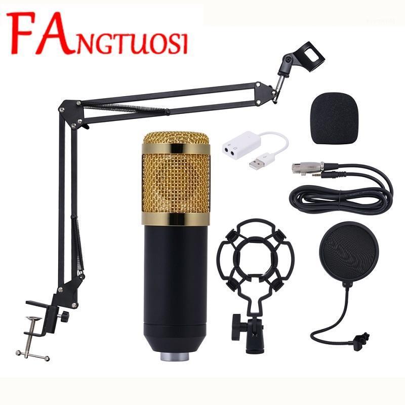 

FANGTUOSI BM 800 Microphone Professional Studio Condenser Sound Mic Kits With Mount For Recording Broadcast Karaoke KTV1