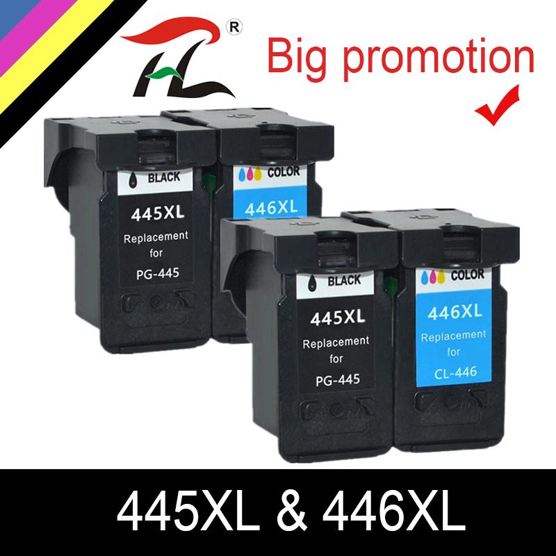 

YLC Compatible PG 445 PG445XL pg445 PG-445 CL-446 CL 446xl ink cartridge for Canon PIXMA MG 2440 2540 2940 MX494 IP2840