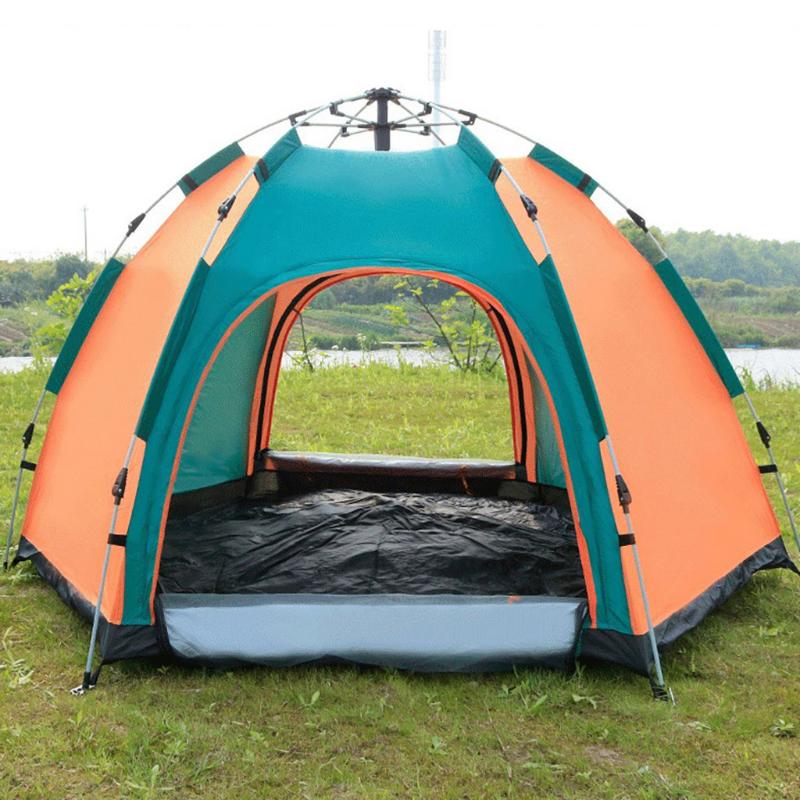 

3-4 Person Outdoor Camping Tent Wateroproof Family Automatic Tent 3-4 Persons Portable Breathable Outdoor Travel #z